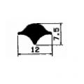 KL FR 1708 - EPDM Dichtungs-Gummiprofile - Klemmprofile / Befestigungs- und Dichtungsprofile